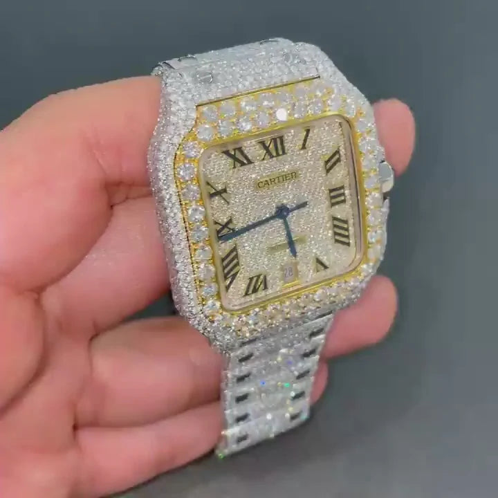 vvs moissanite watch W 103