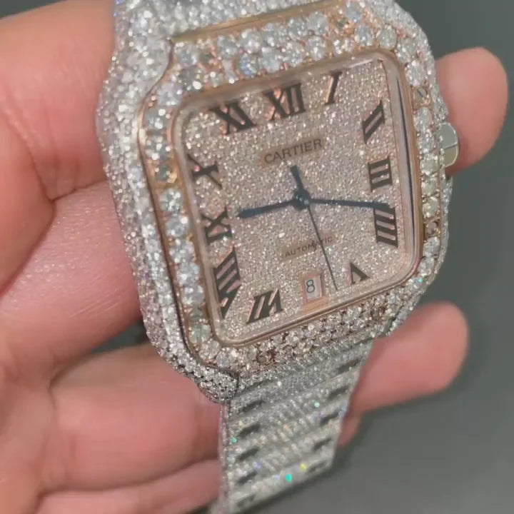 VVS Diamond Cartier Santos W 107