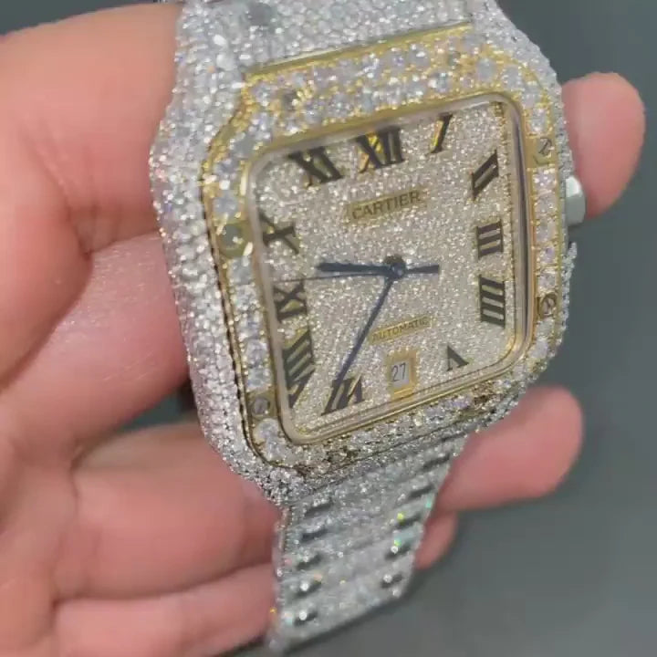 VVS Diamond Cartier Santos W 108