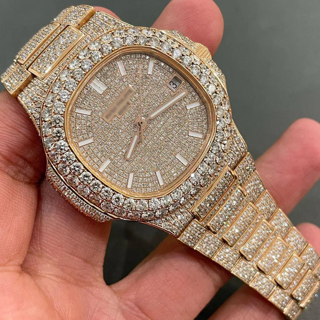 Patek philippe nautilus iced discount