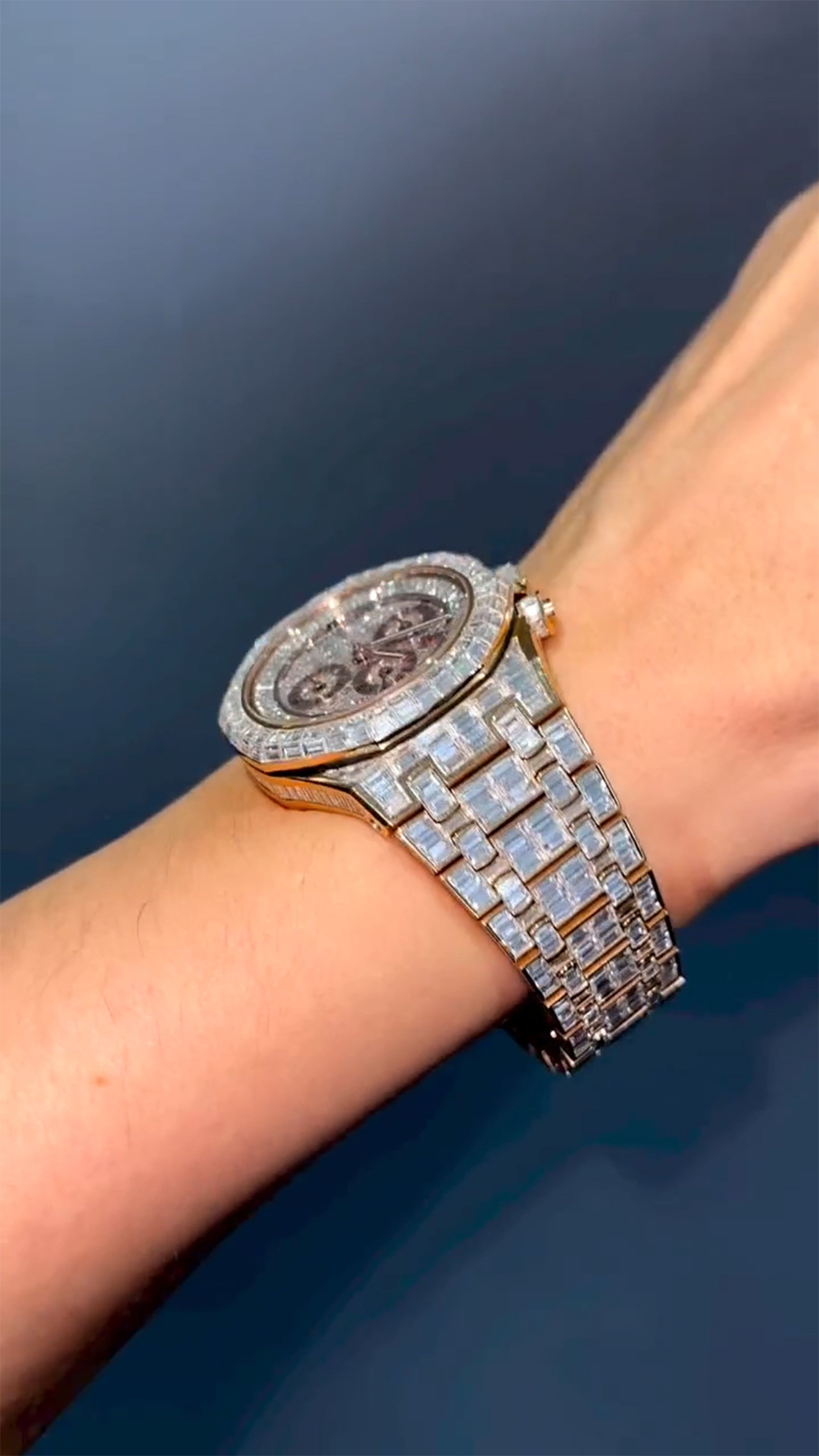 Audemars Piguet Moissanite Diamond Watch  W 68