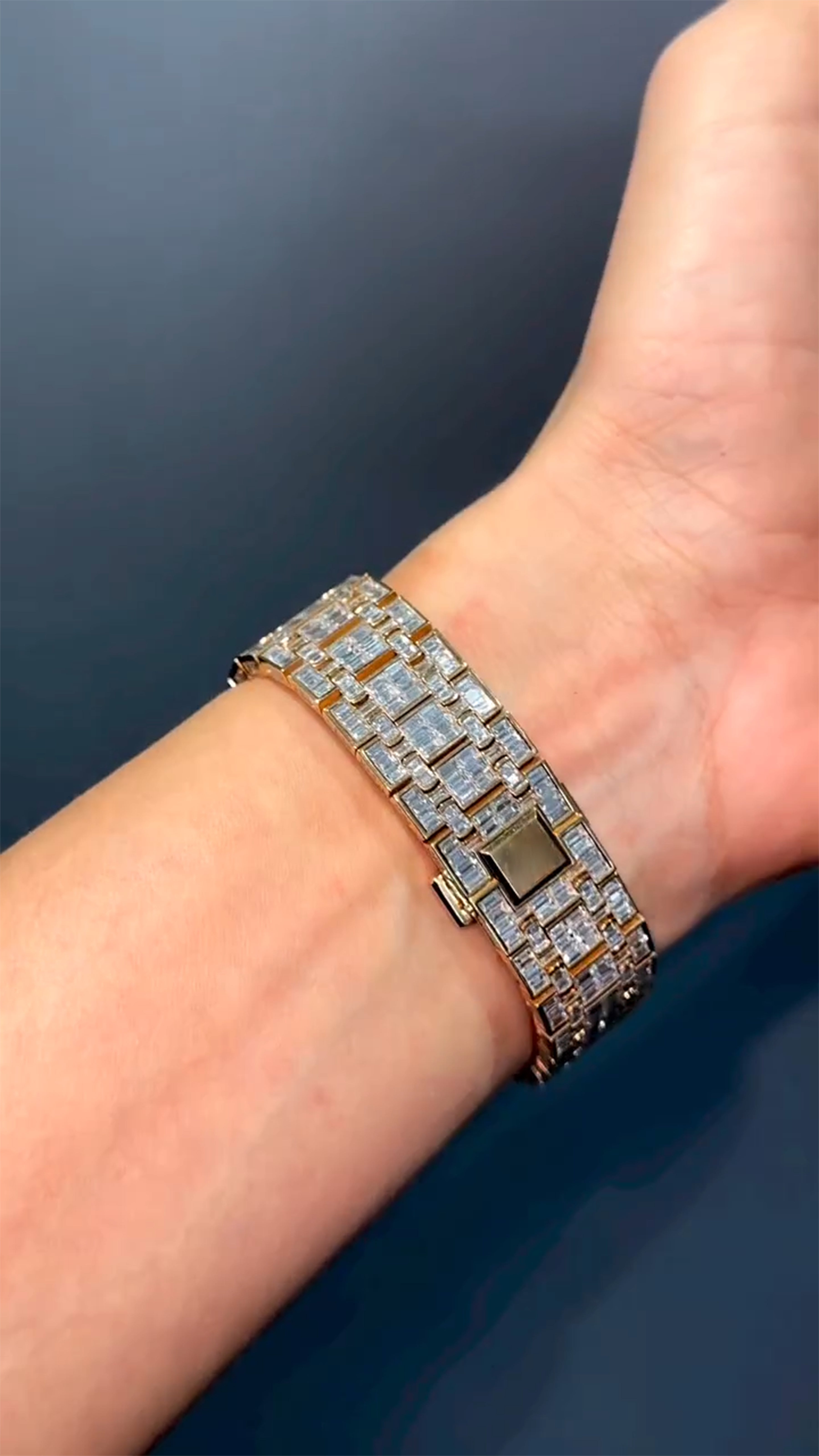 Audemars Piguet Moissanite Diamond Watch  W 68