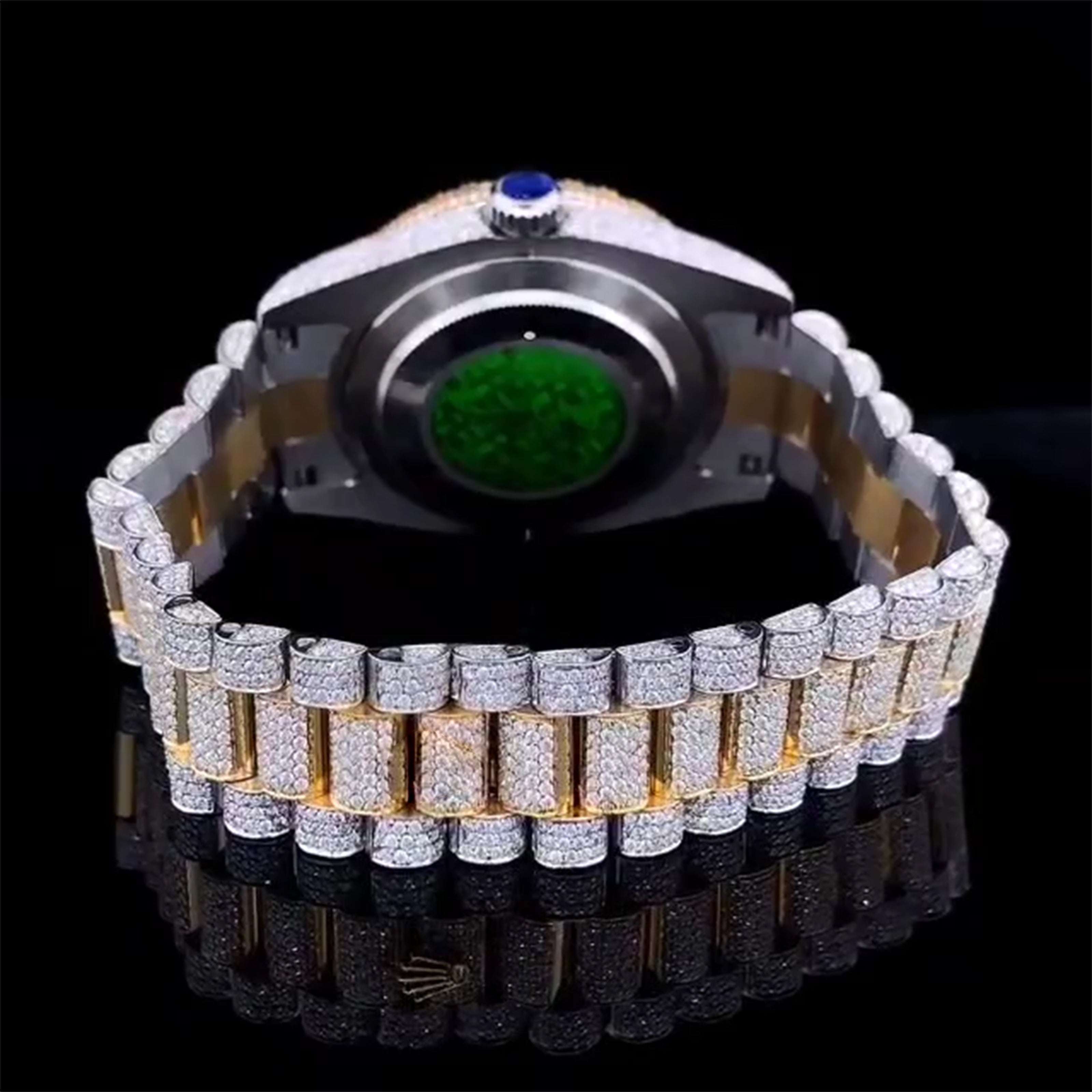 Rolex Moissanite Diamond Watch  W 65