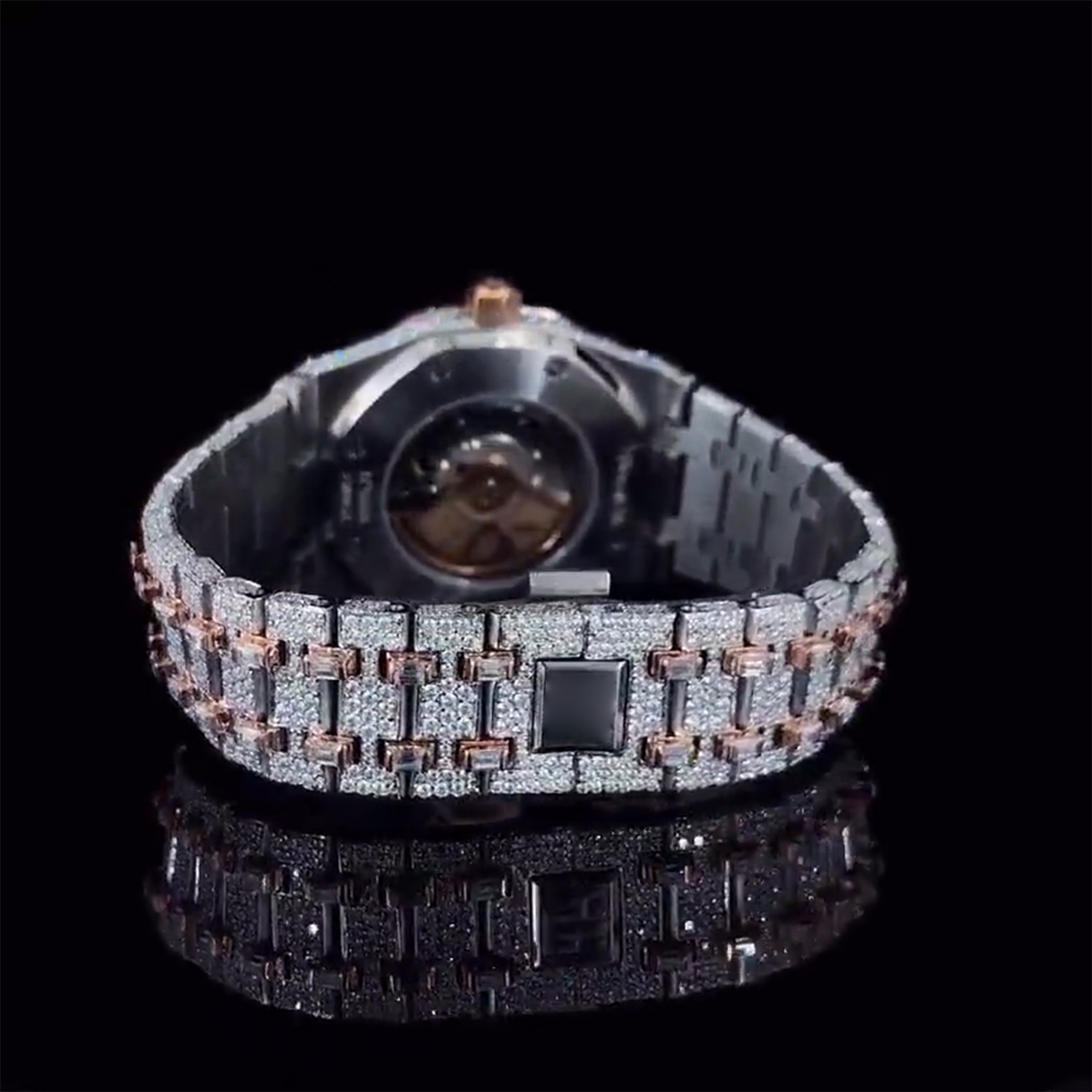 Audemars Piguet Moissanite Diamond Watch  W 72