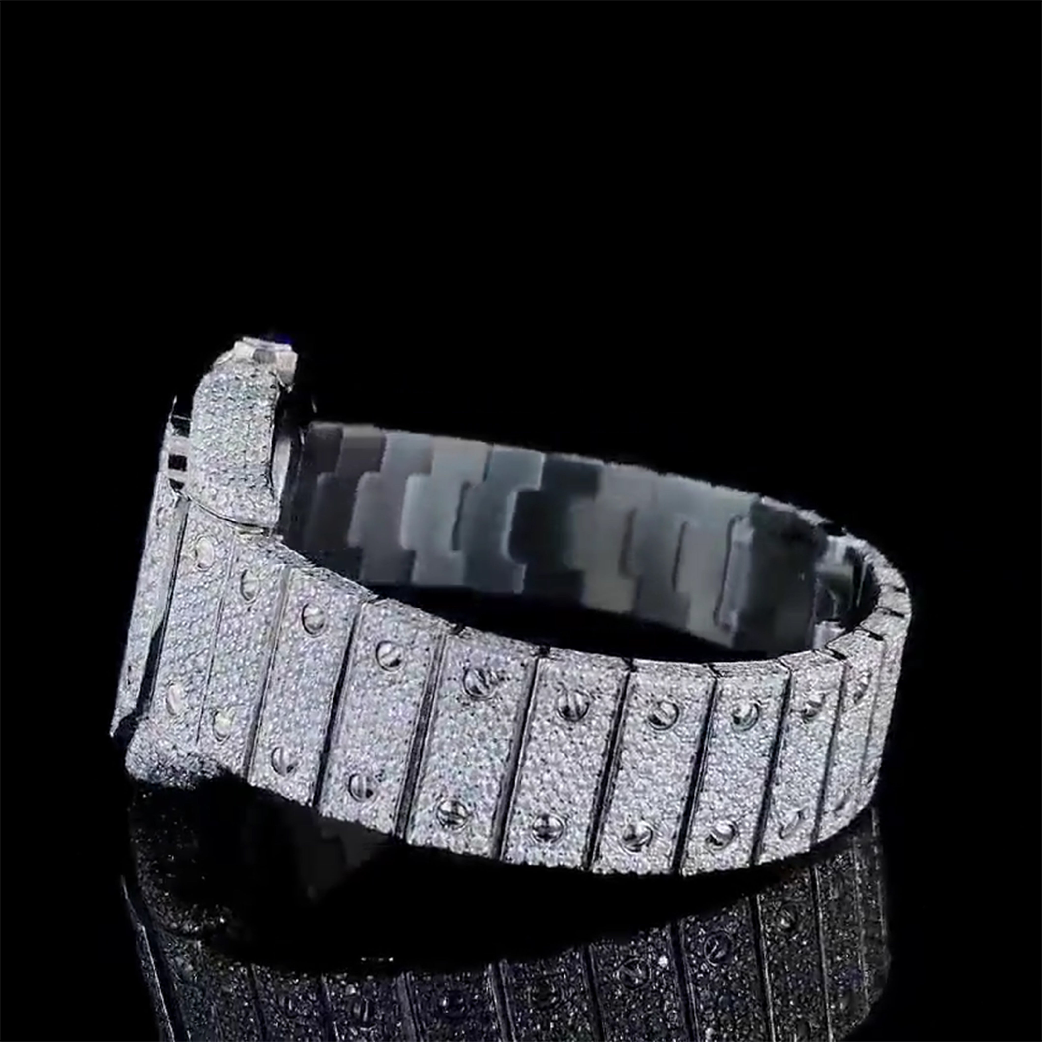 Cartier Moissanite Diamond Watch  W 75