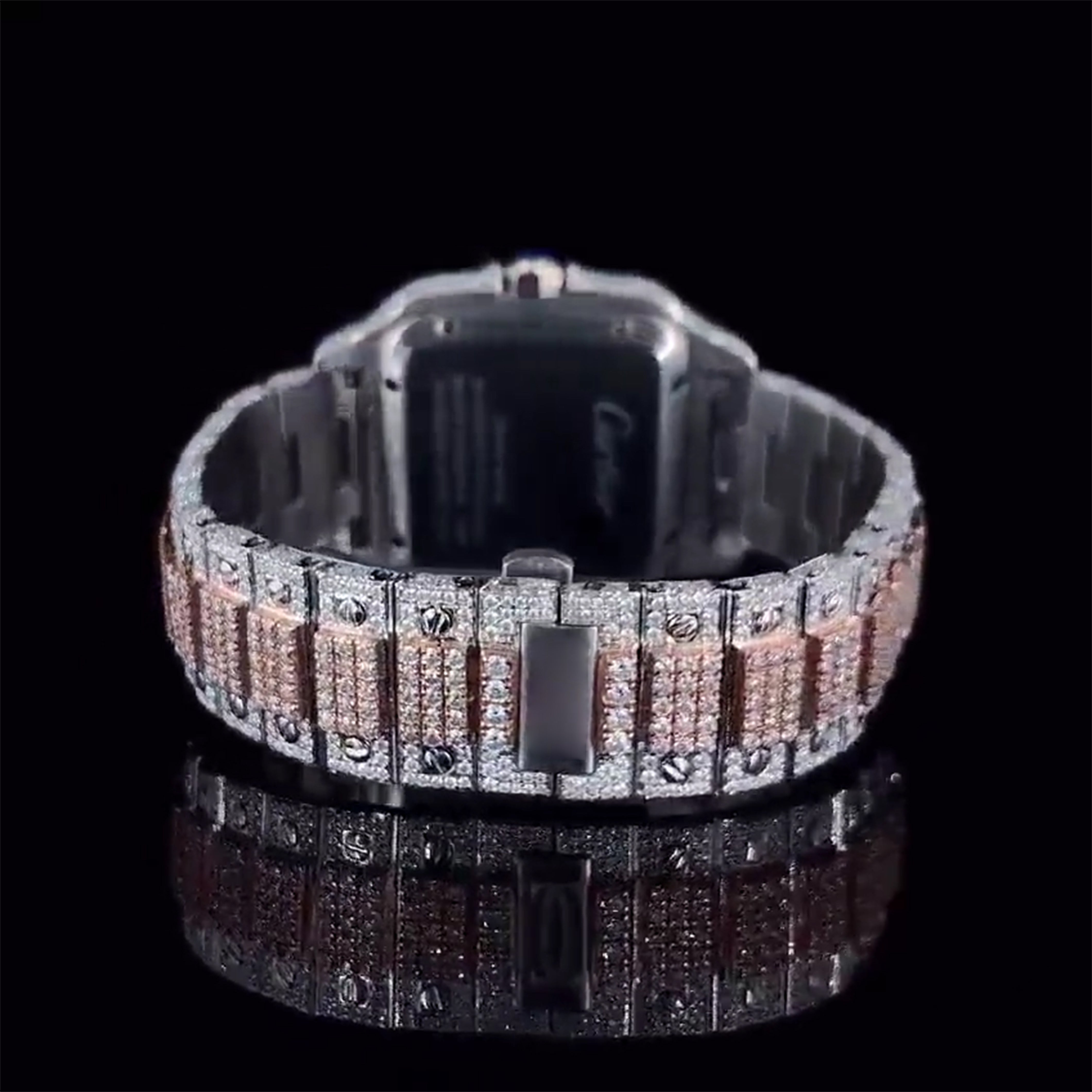 Cartier Moissanite Diamond Watch  W 71