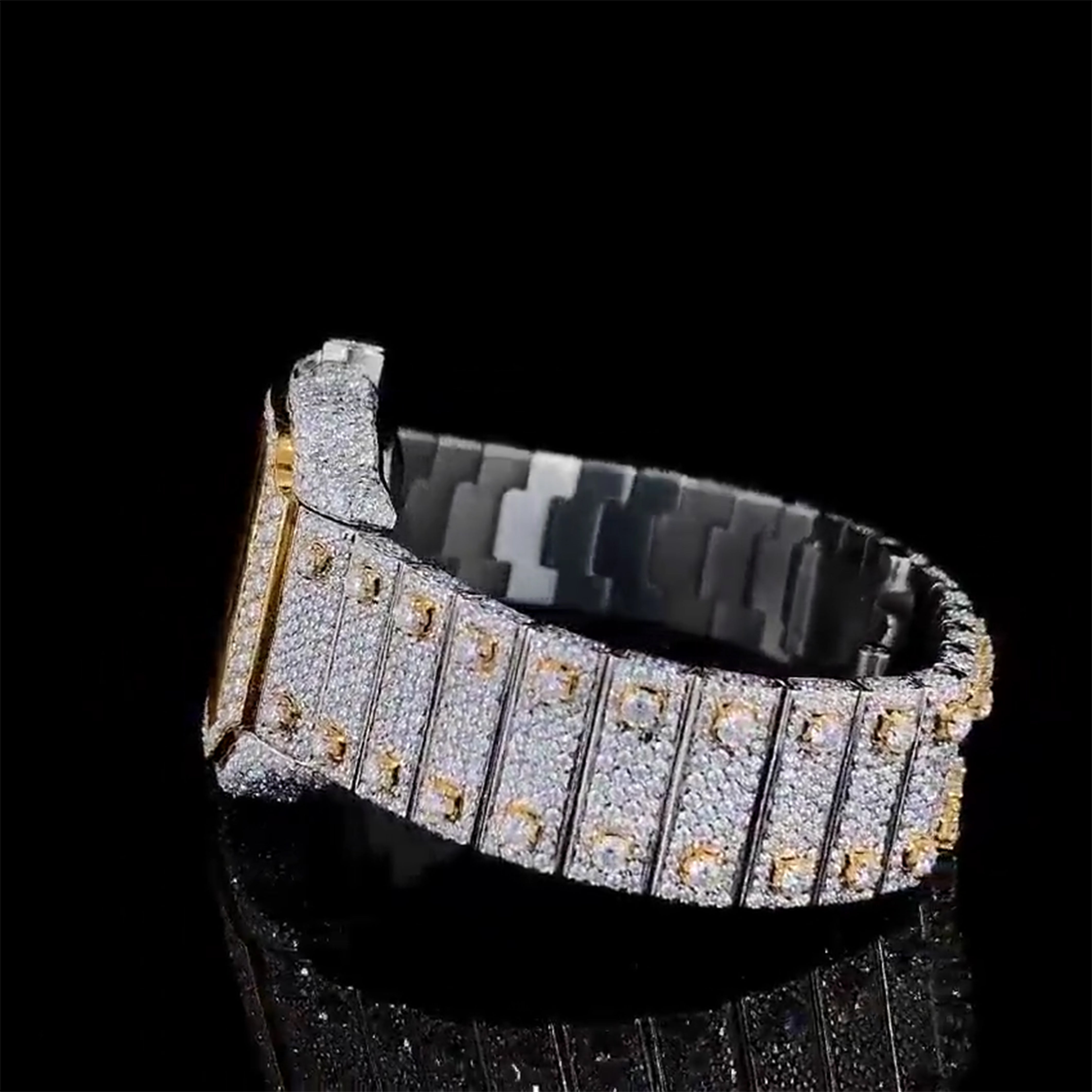 Cartier Moissanite Diamond Watch  W 70