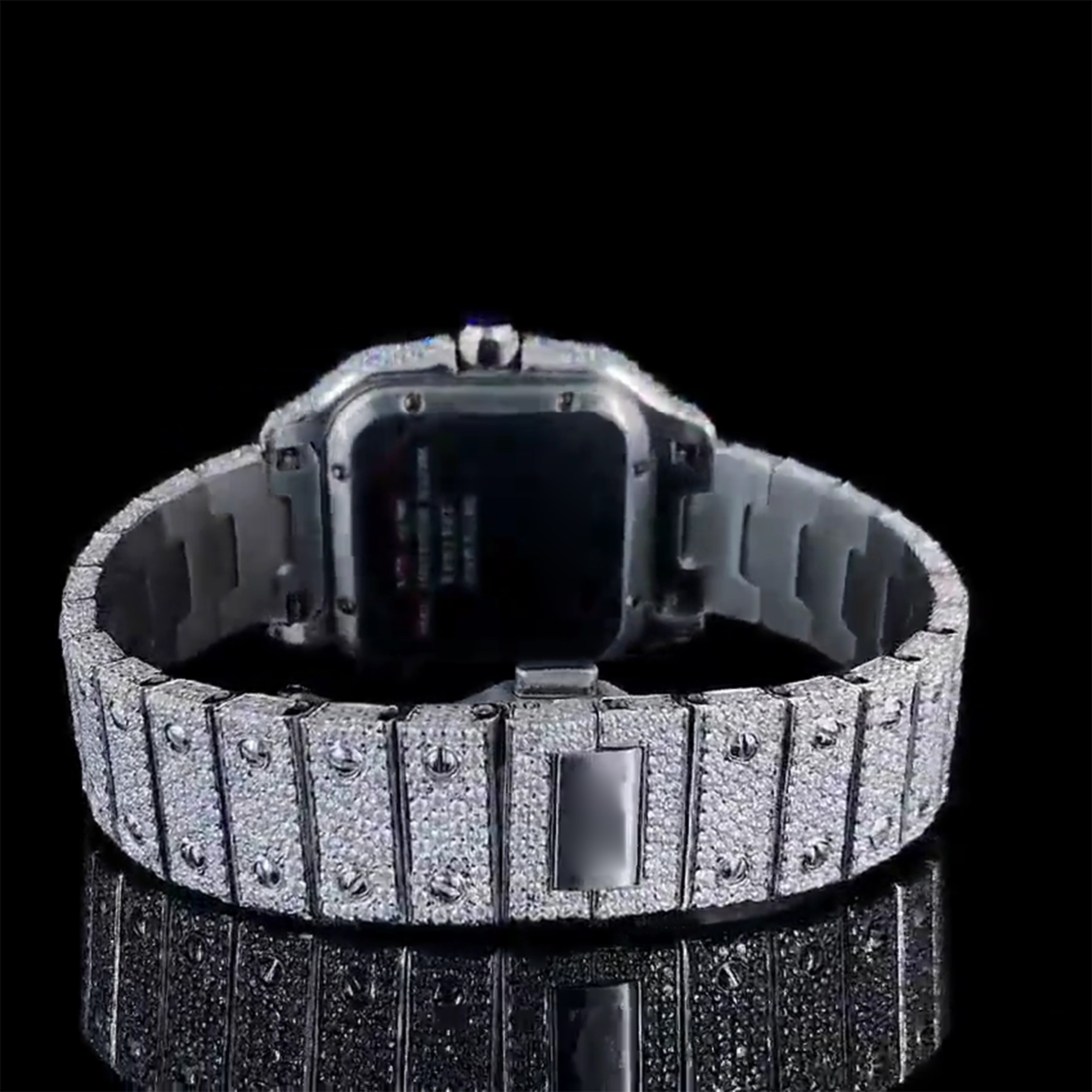 Cartier Moissanite Diamond Watch  W 75