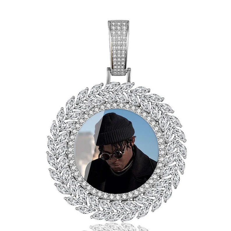 Custom Photo Pendant, Hip Hop Memory Pendant P 9