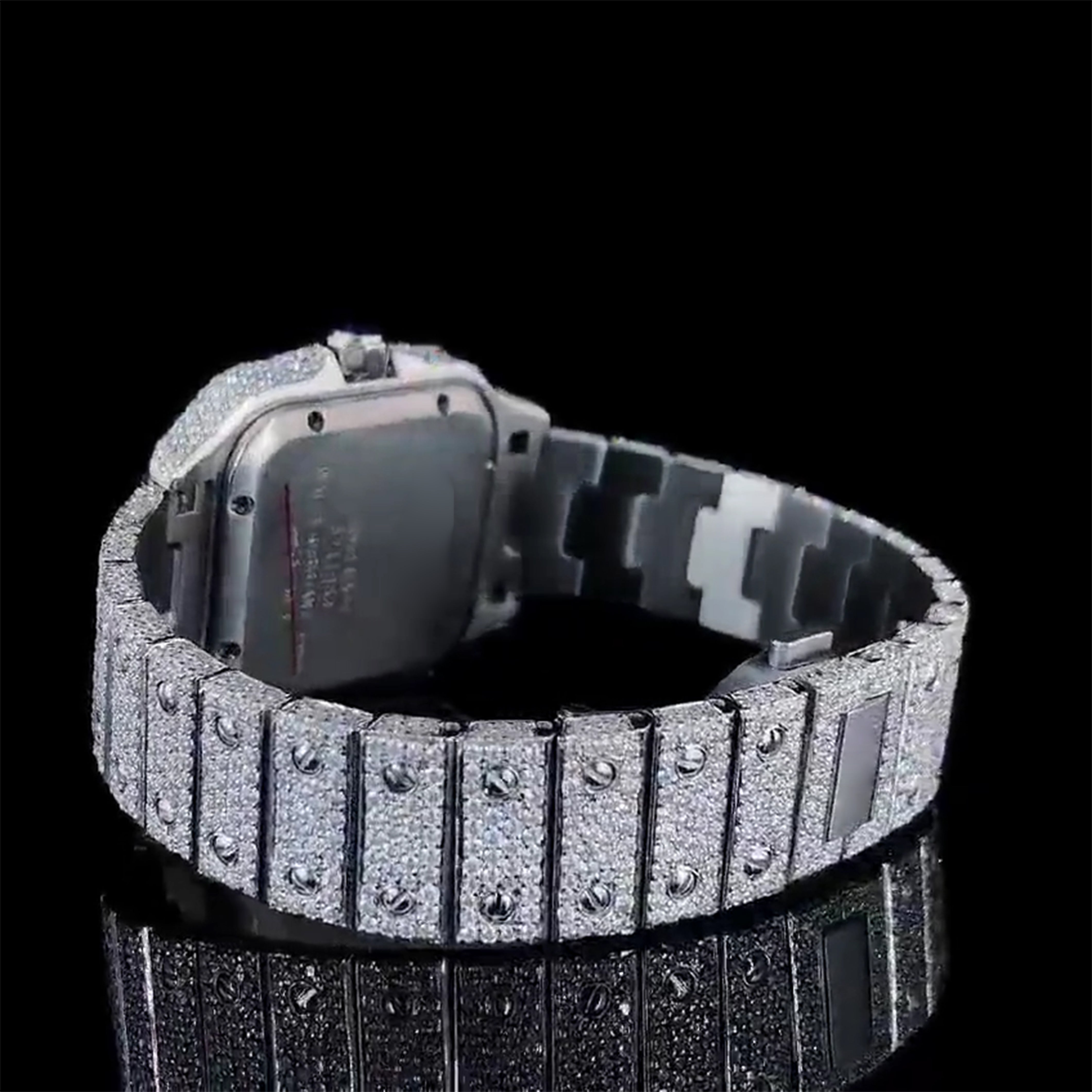 Cartier Moissanite Diamond Watch  W 75