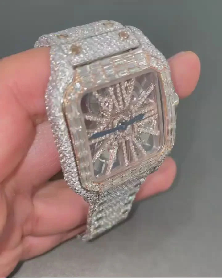 vvs moissanite watch W 93