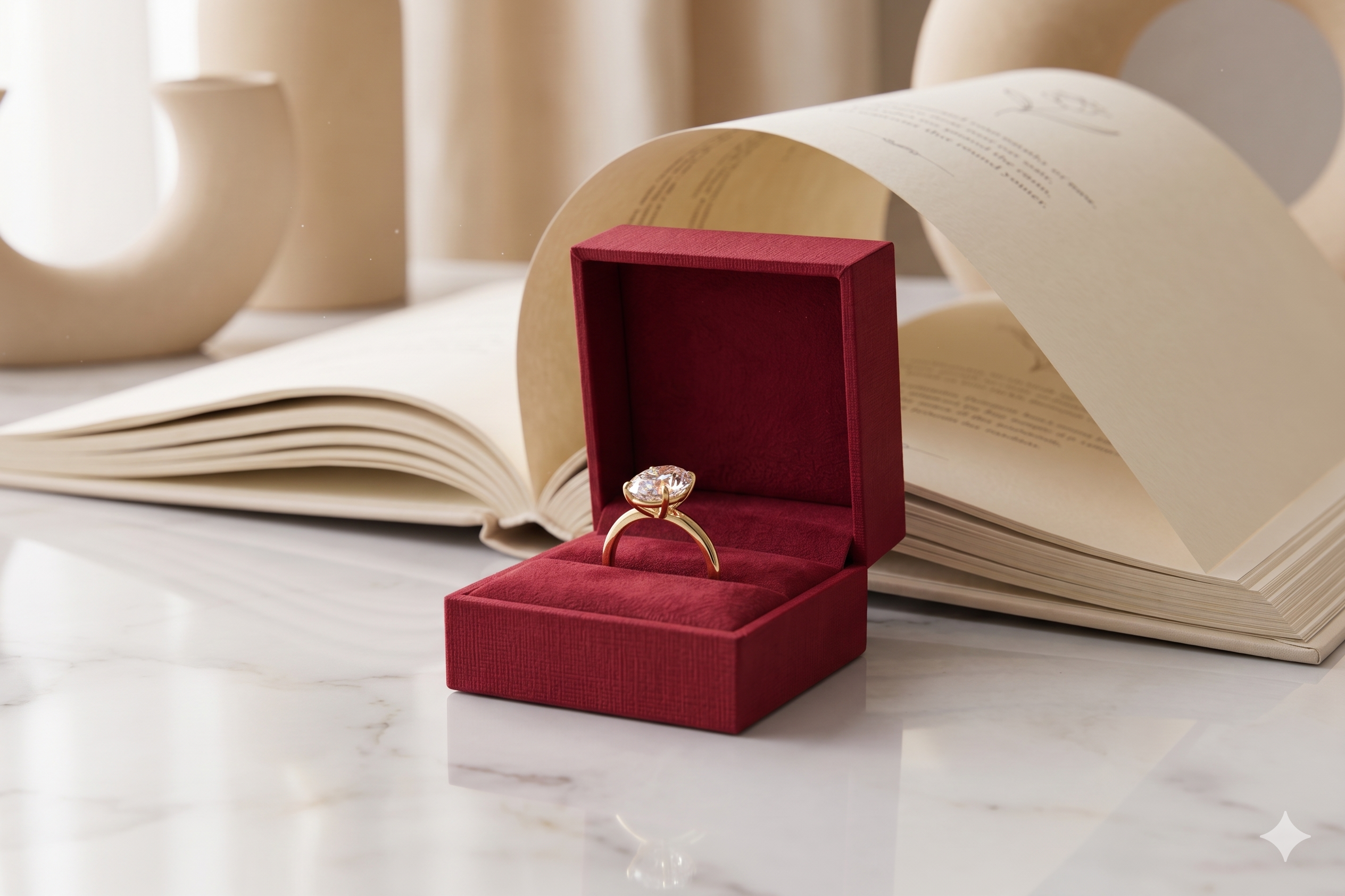 1.60ct Radiant Lab grown Engagement Ring, Gold Cluster Side Stone Ring ...