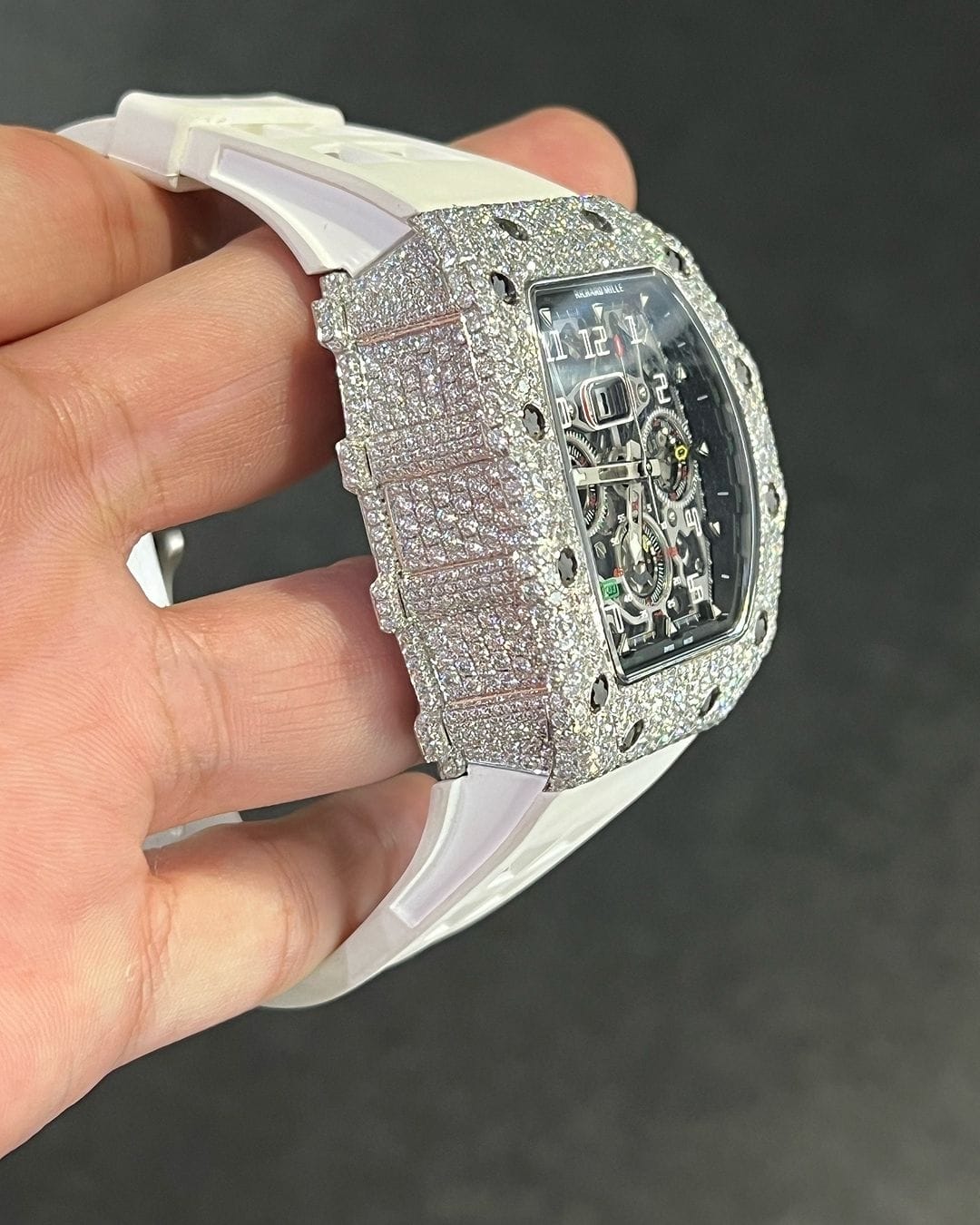 Moissanite Diamond Watch W 194