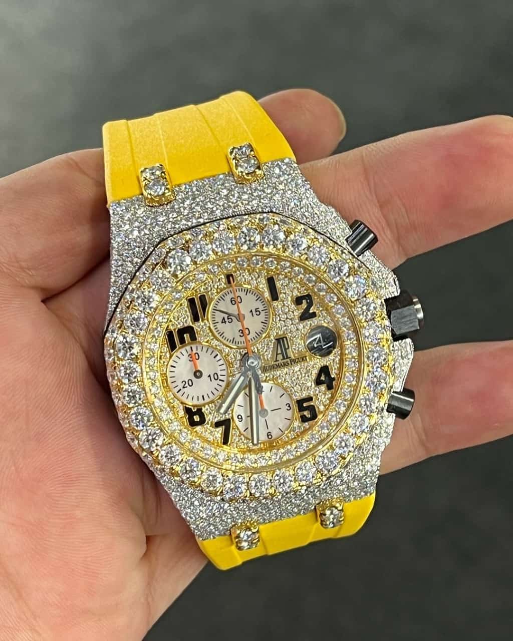 Moissanite Diamond Watch W 196