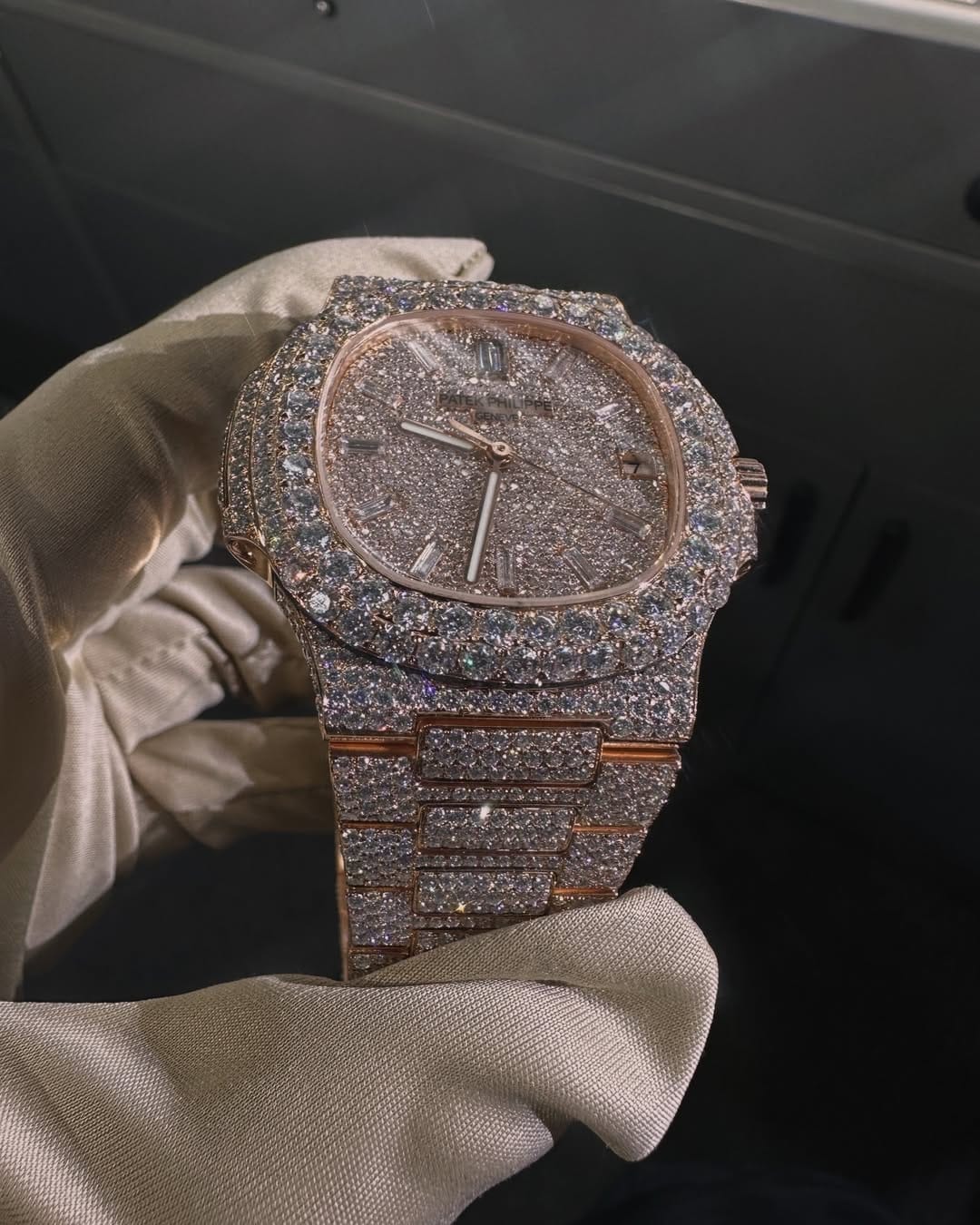 Patek Philippe Moissanite Diamond Watch W 208