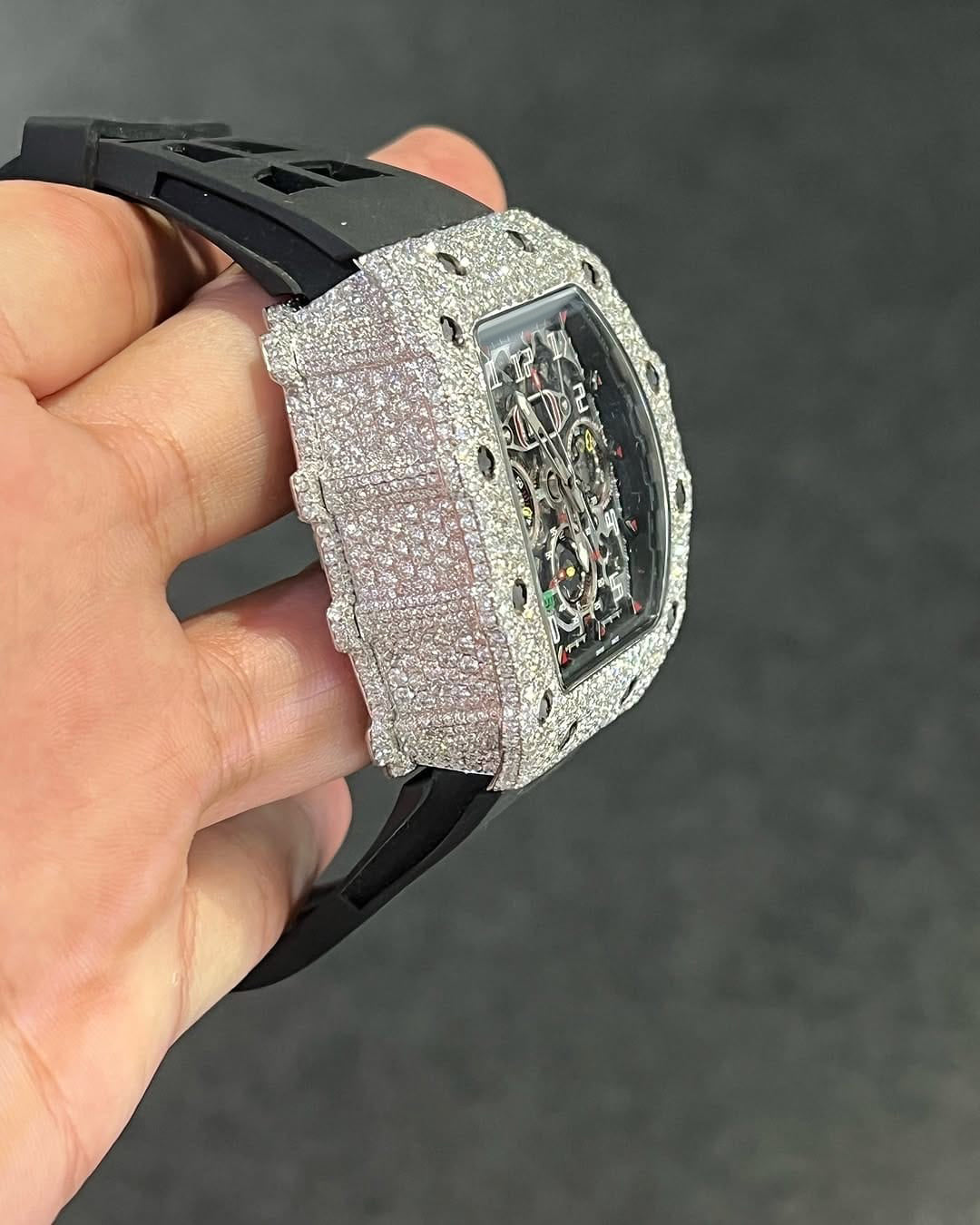 Custom Made diamond watch W 195