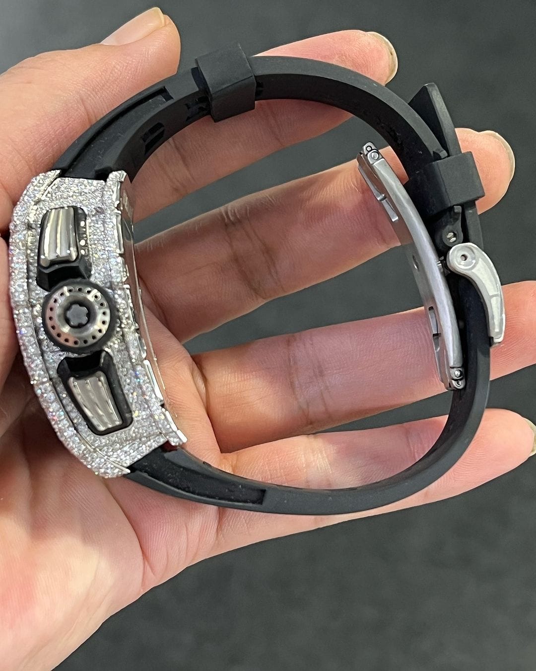 Custom Made diamond watch W 195