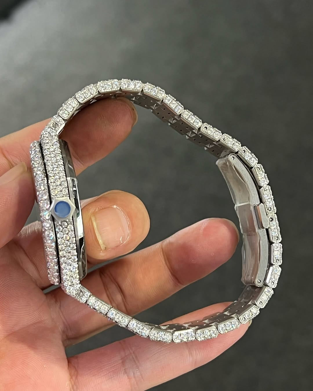 Custom Made diamond watch  W 197