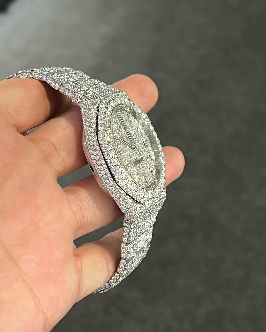 Custom Made diamond watch  W 197