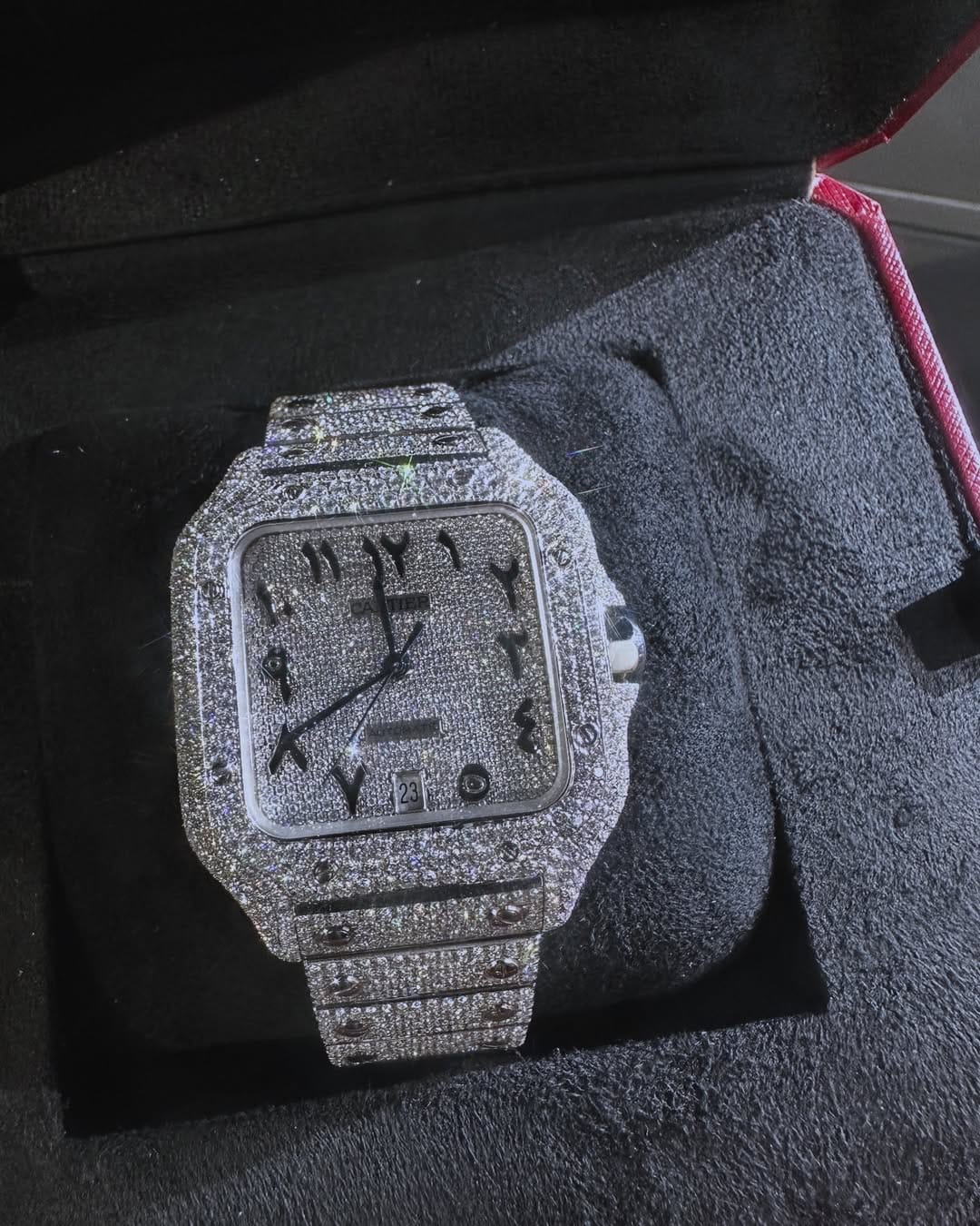 vvs moissanite watch W 215