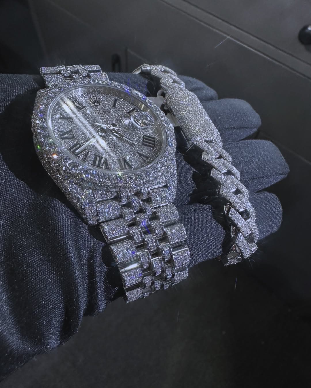 Watch & Bracelet set W 224