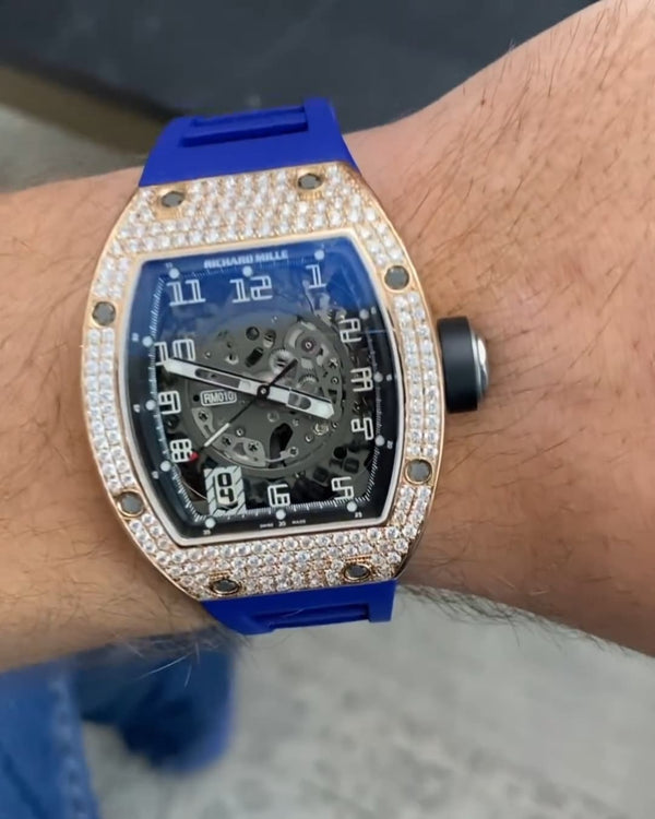 Richard Mille Moissanite Diamond Watch  W 272