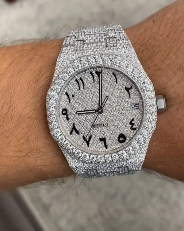 A Moissanite Diamond Watch | Moissanite watch | diamond watch |  W 273