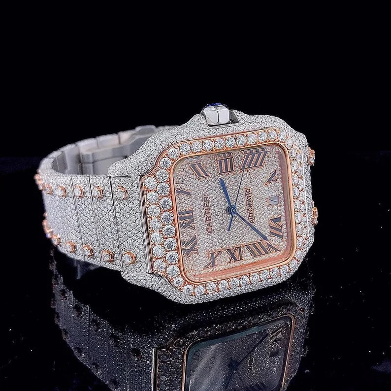 Moissanite Diamond Watch  W 76