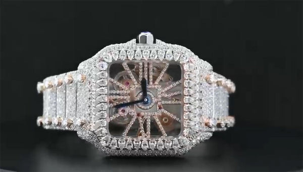 Cartier Moissanite Diamond Watch  W 59