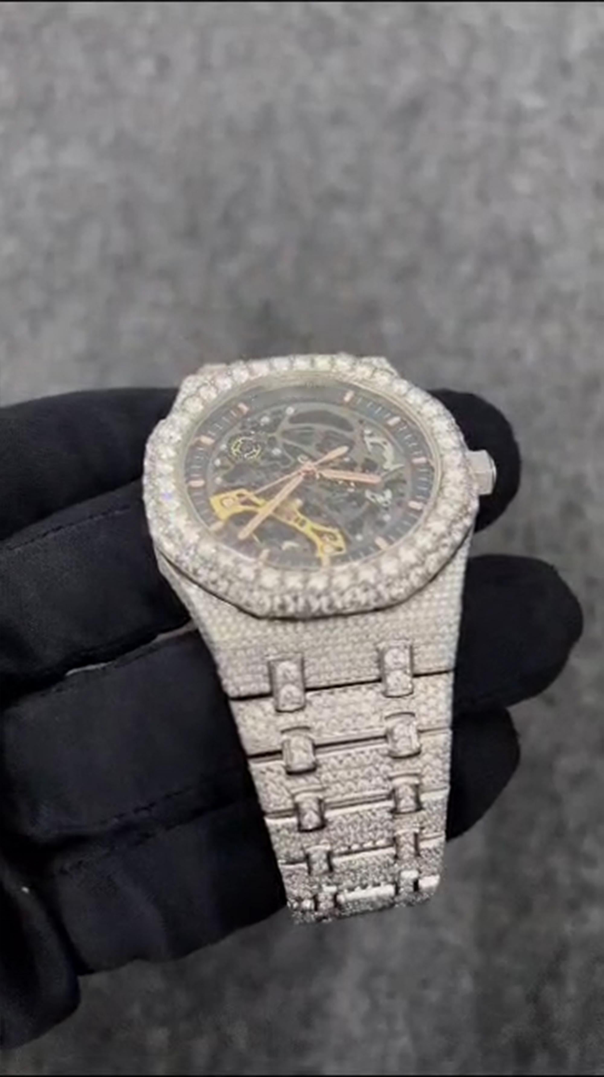 Audemars Piguet Moissanite Diamond Watch  W 63