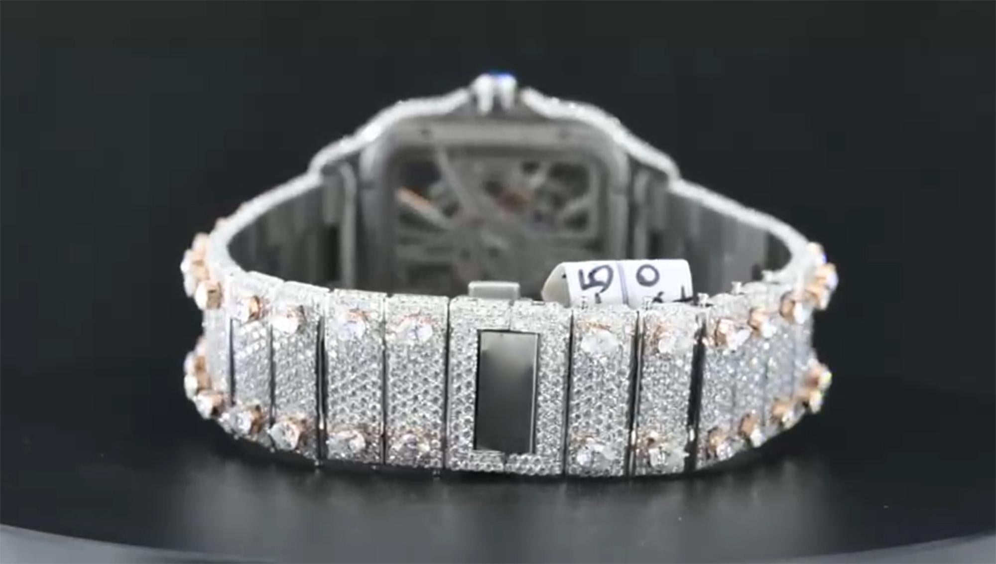 Cartier Moissanite Diamond Watch  W 59