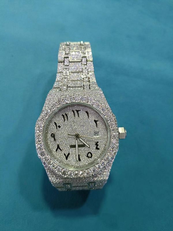 Moissanite watch | diamond watch(W-30)