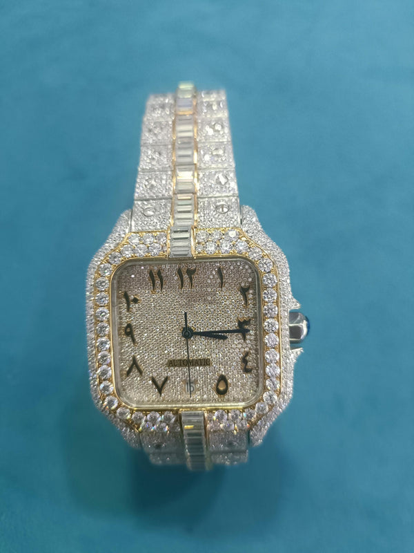 Moissanite watch | diamond watch(W-34)
