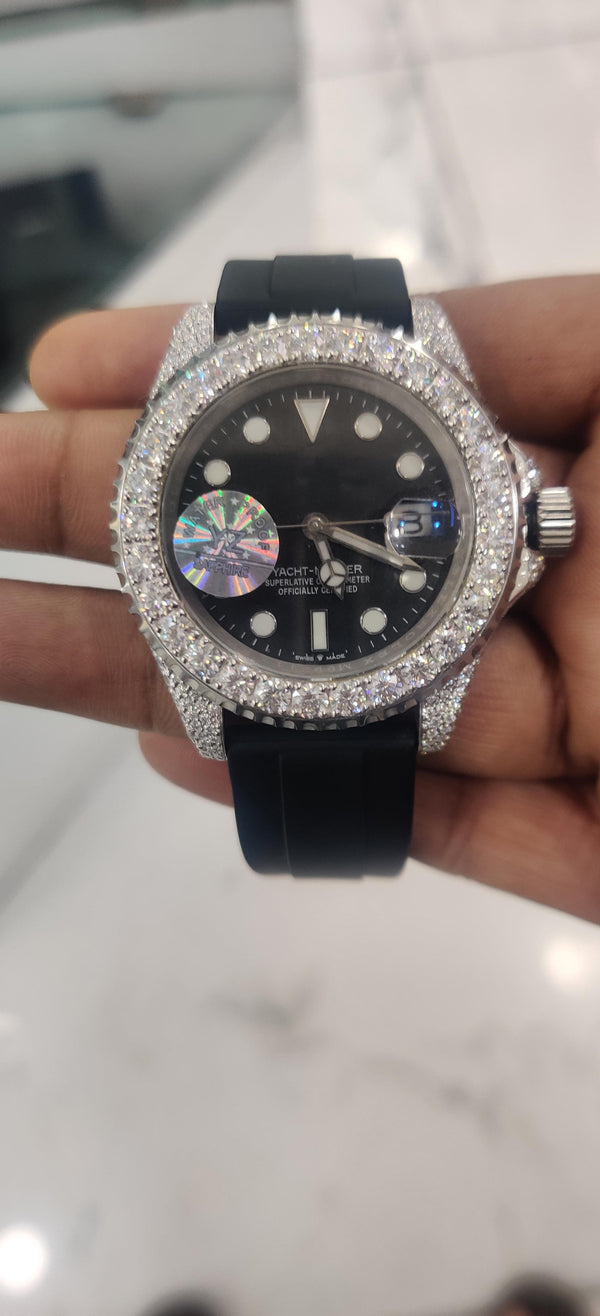 Moissanite watch | diamond watch(W-31)