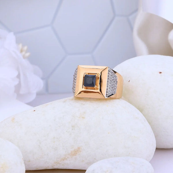 Black Diamond Ring For Men's Quality Certified, Engagement ring